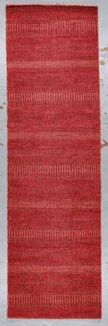 Mahindra Grass Rug: 3'2'' x 10'7'': Mahindra Grass Rug, hand-knotted with naturally dyed hand-spun wool: 3'2'' x 10'7'' (97 x 323 cm). 21 lbs. The Michaelian & Kohlberg Final Rug Liquidation Auction, Thursday, July 12, 10AM EST. Public 