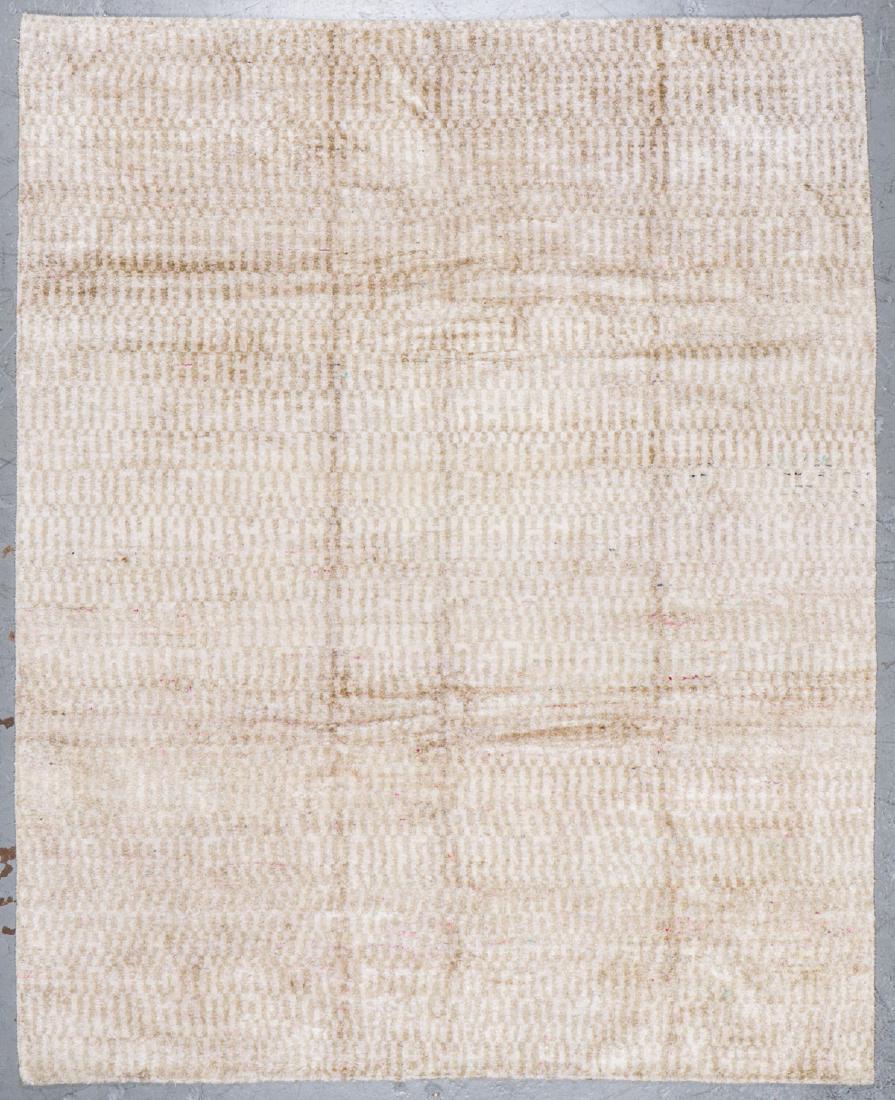 Mid Century Style Mahindra Silk Rug: 7'10'' x 9'9'' (1 of 2)