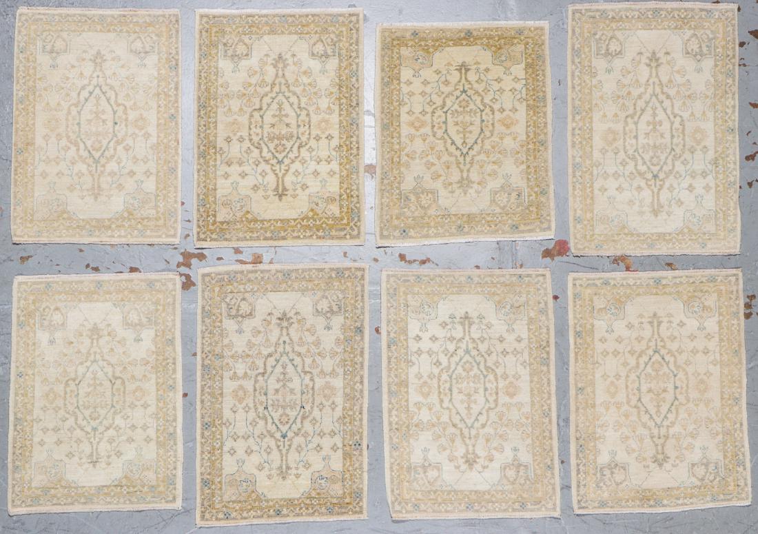 Group of 8 Small Oushak Style Rugs (1 of 3)