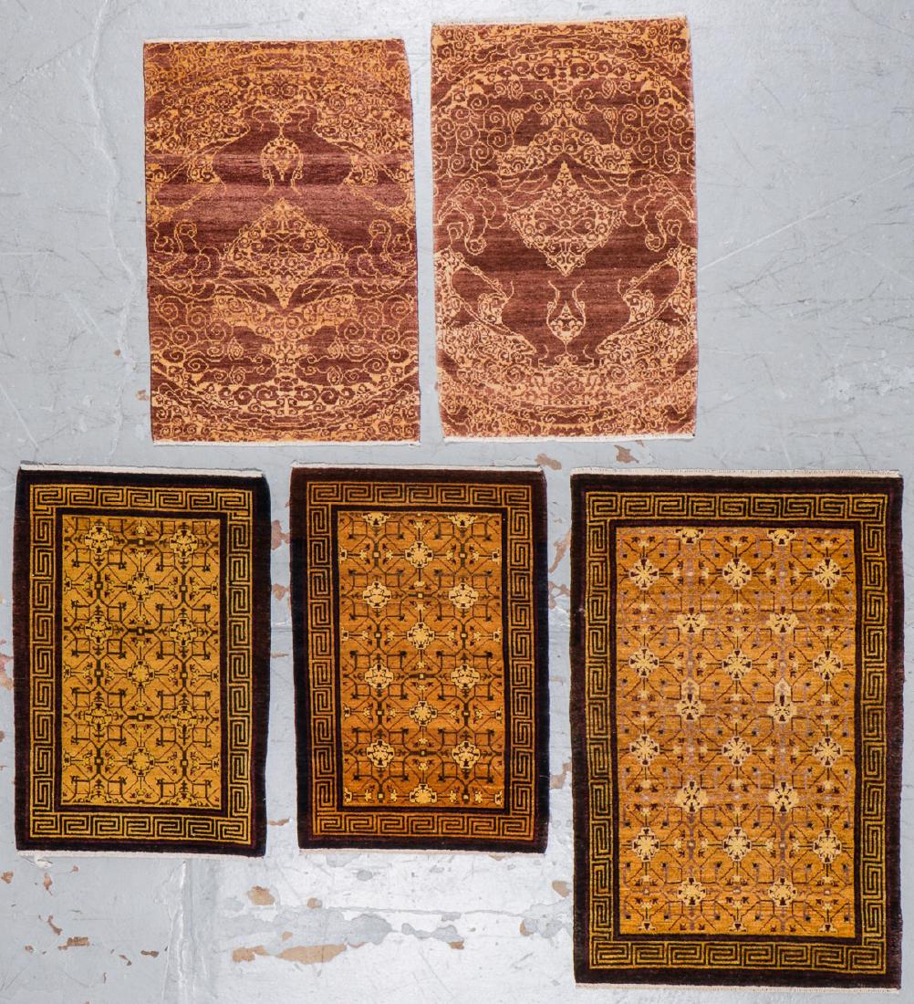 5 Small Sampler Rugs (1 of 3)