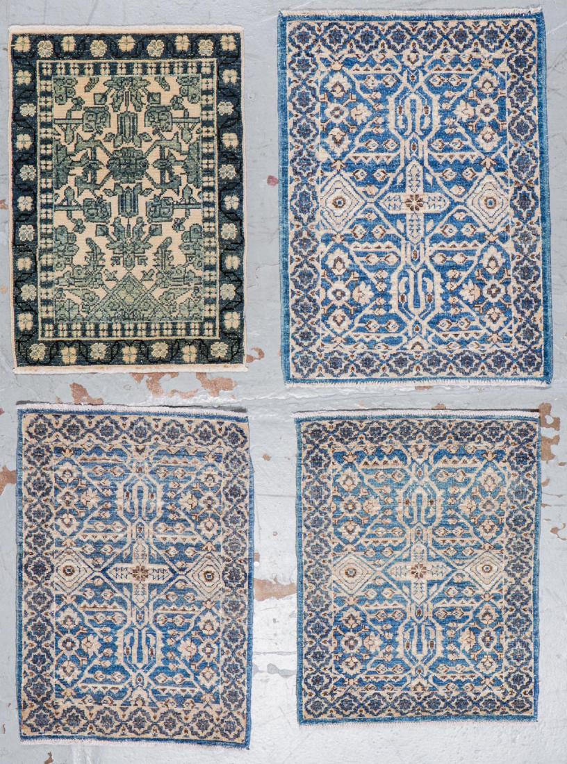 4 Small Sampler Rugs (1 of 3)
