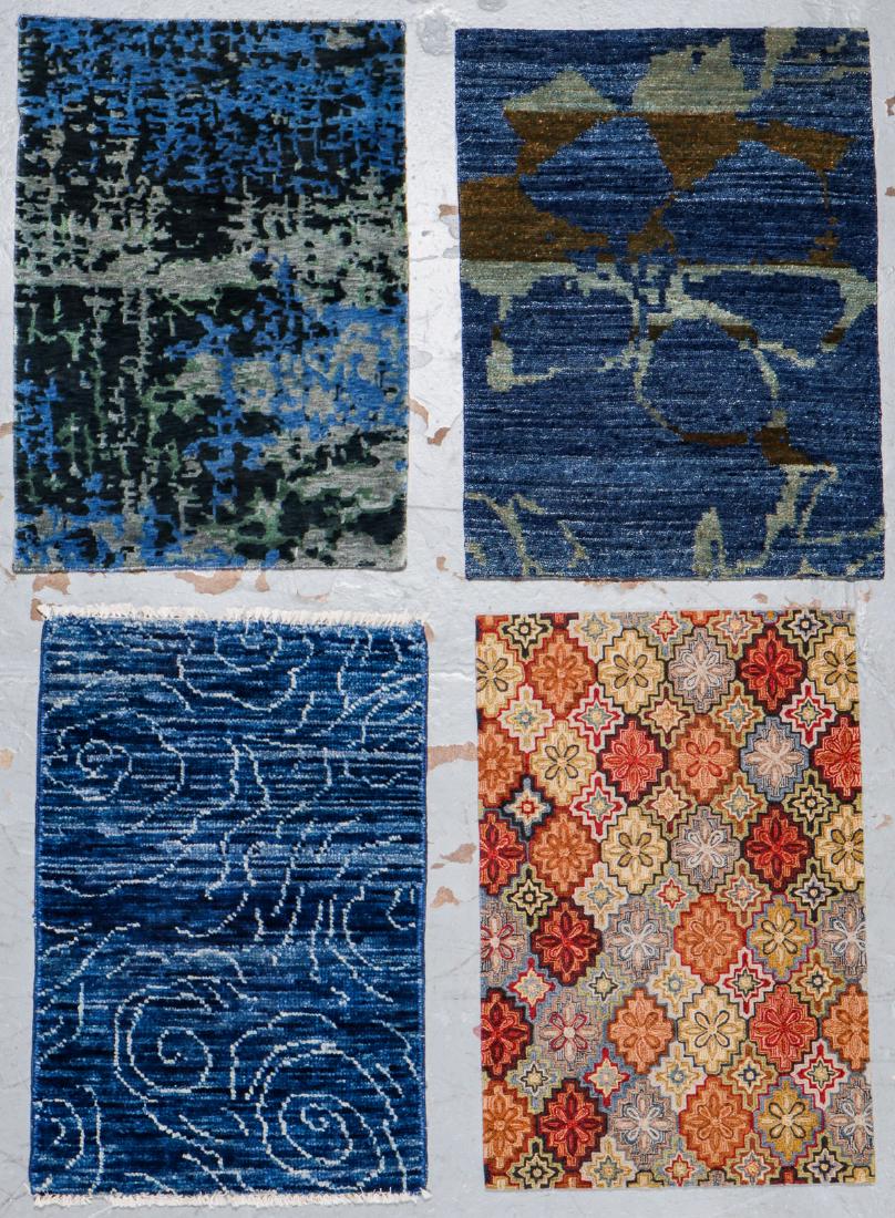 4 Small Sampler Rugs (1 of 3)