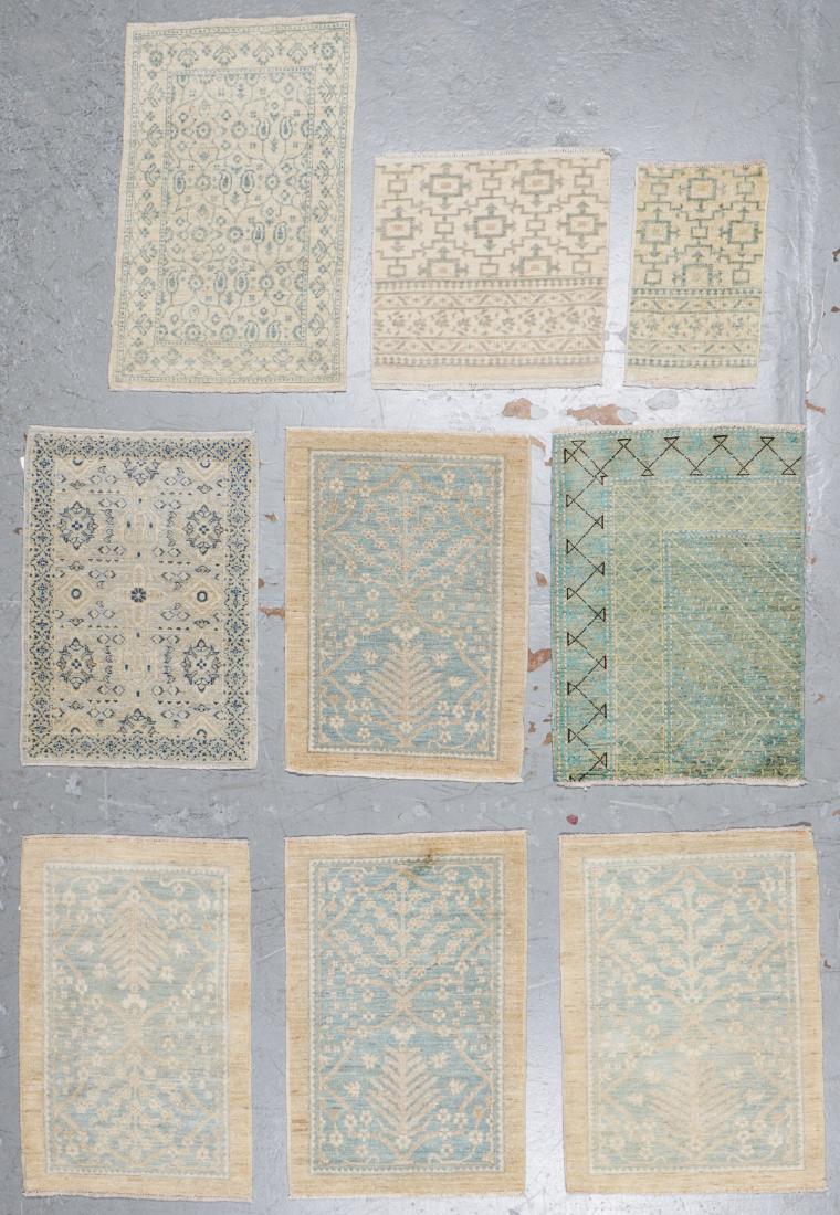 9 Small Sampler Rugs (1 of 3)