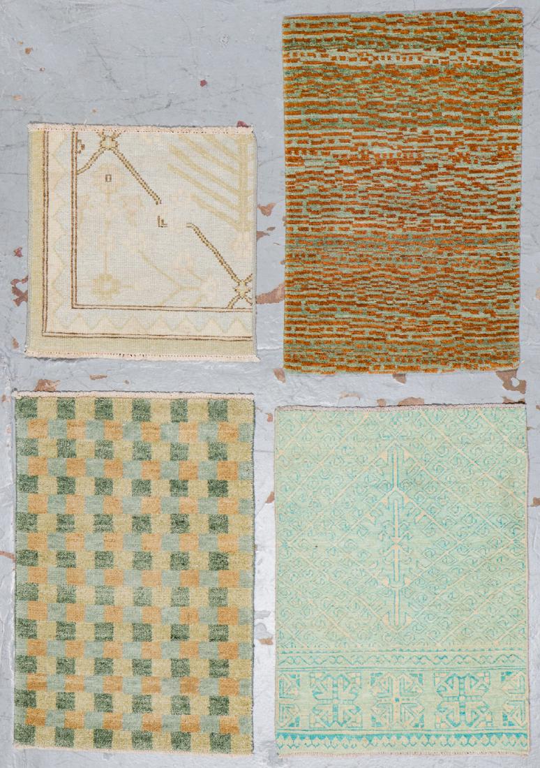 4 Small Sampler Rugs (1 of 3)