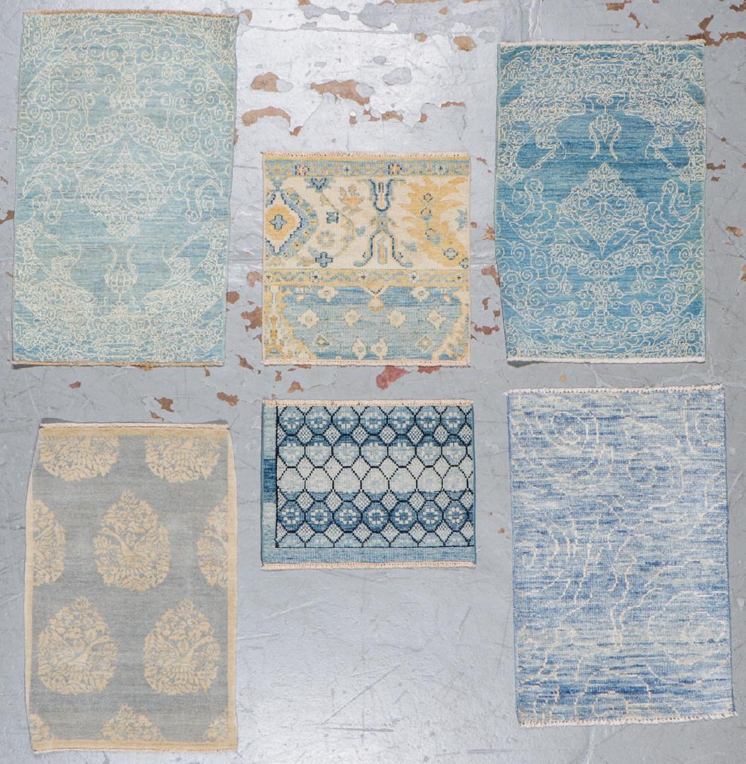 6 Small Sampler Rugs (1 of 3)