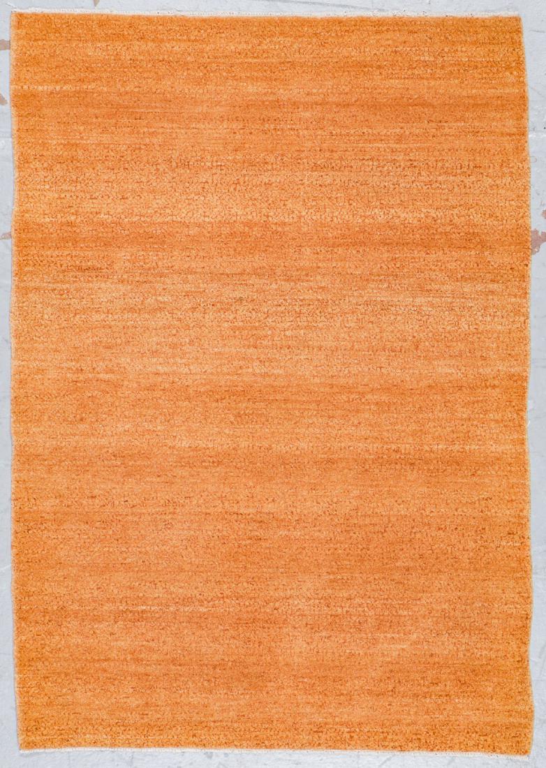 Modern Natural Dye Color Field Rug: 3'5'' x 4'10'' (1 of 2)