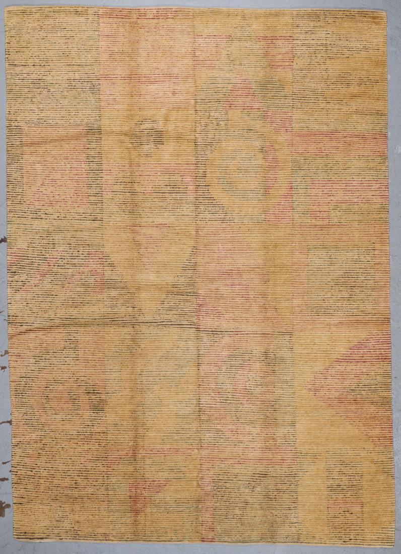 Modern Tibetan Rug: 10' x 14' (1 of 2)