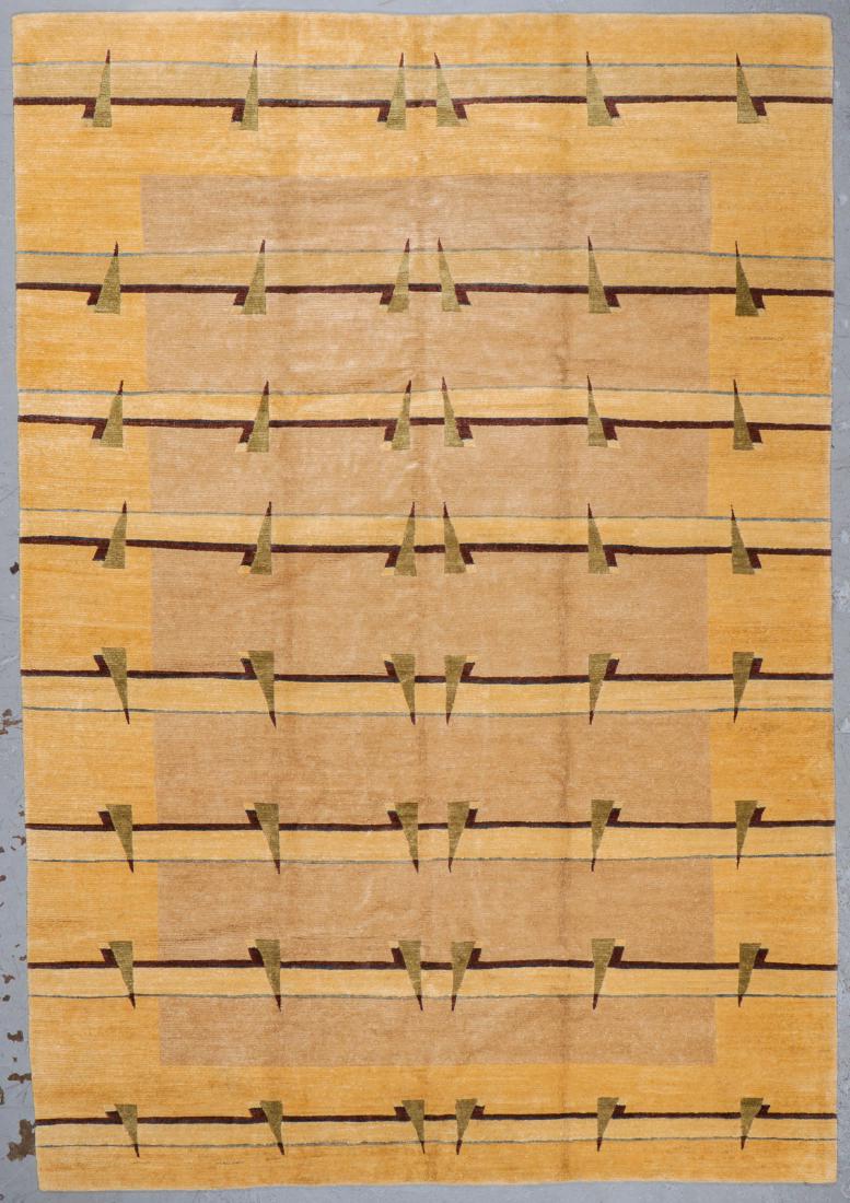 Modern Tibetan Rug: 9'10'' x 14'3'' (1 of 2)