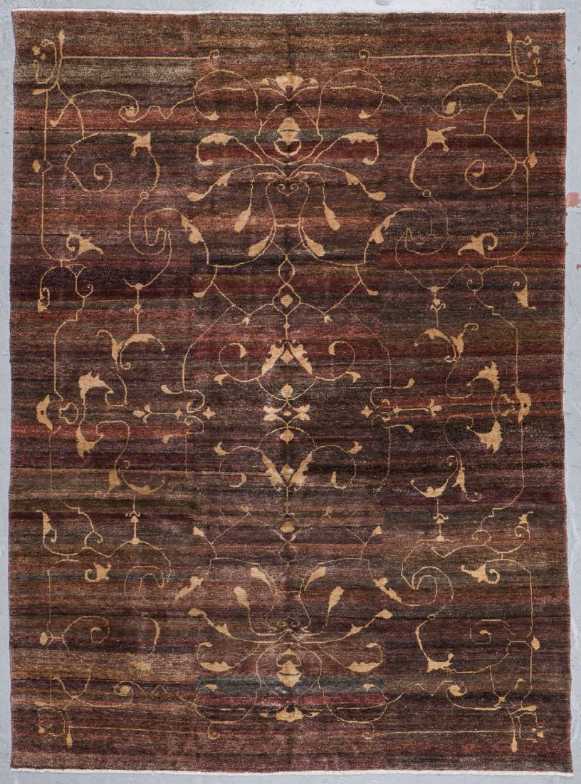 Ottoman Style Rug: 7'11'' x 10'10'': Ottoman Style Rug, hand-knotted with naturally dyed hand-spun wool: 7'11'' x 10'10'' (241 x 330 cm). 62 lbs. The Michaelian & Kohlberg Final Rug Liquidation Auction, Thursday, July 12, 10AM EST. Publi