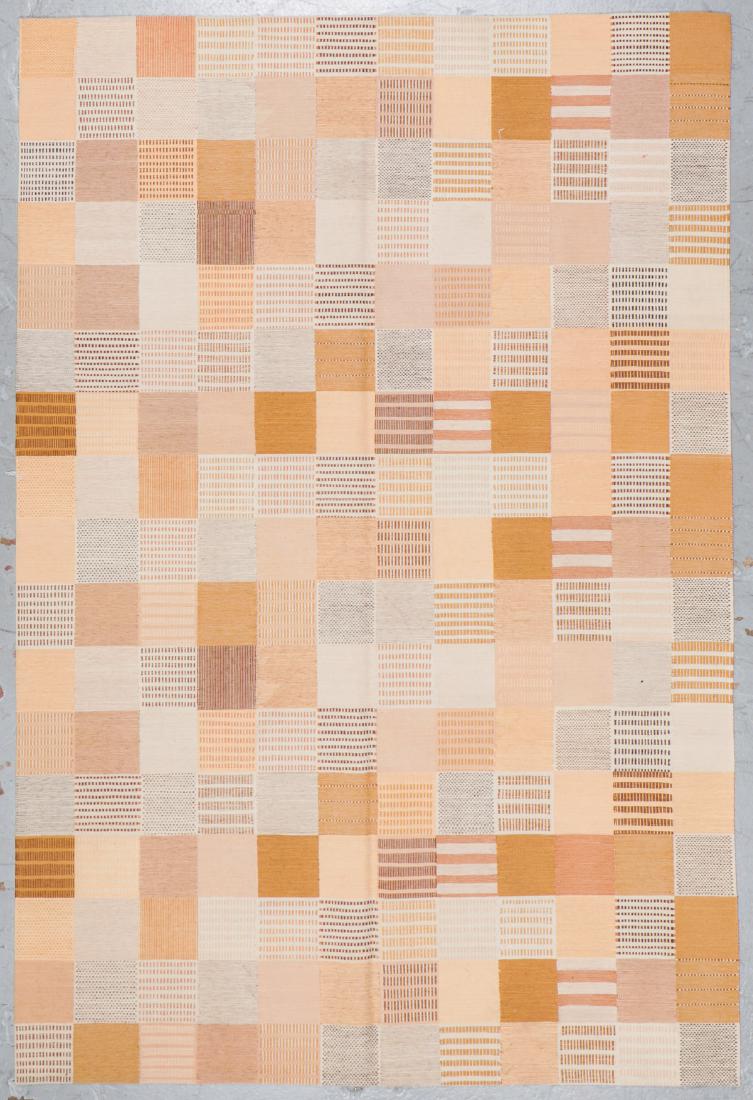 Ashanti Style Wool Kilim: 5'11'' x 8'10'': Ashanti Style Wool Kilim, hand-woven wool kilim, natural dyes: 5'11'' x 8'10'' (180 x 269 cm). 16 lbs. The Michaelian & Kohlberg Final Rug Liquidation Auction, Thursday, July 12, 10AM EST. Public Exhi