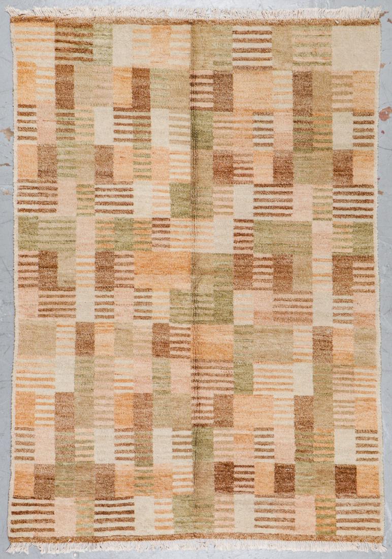 Mid Century Design Wool Rug: 5'10'' x 8'4'' (1 of 2)