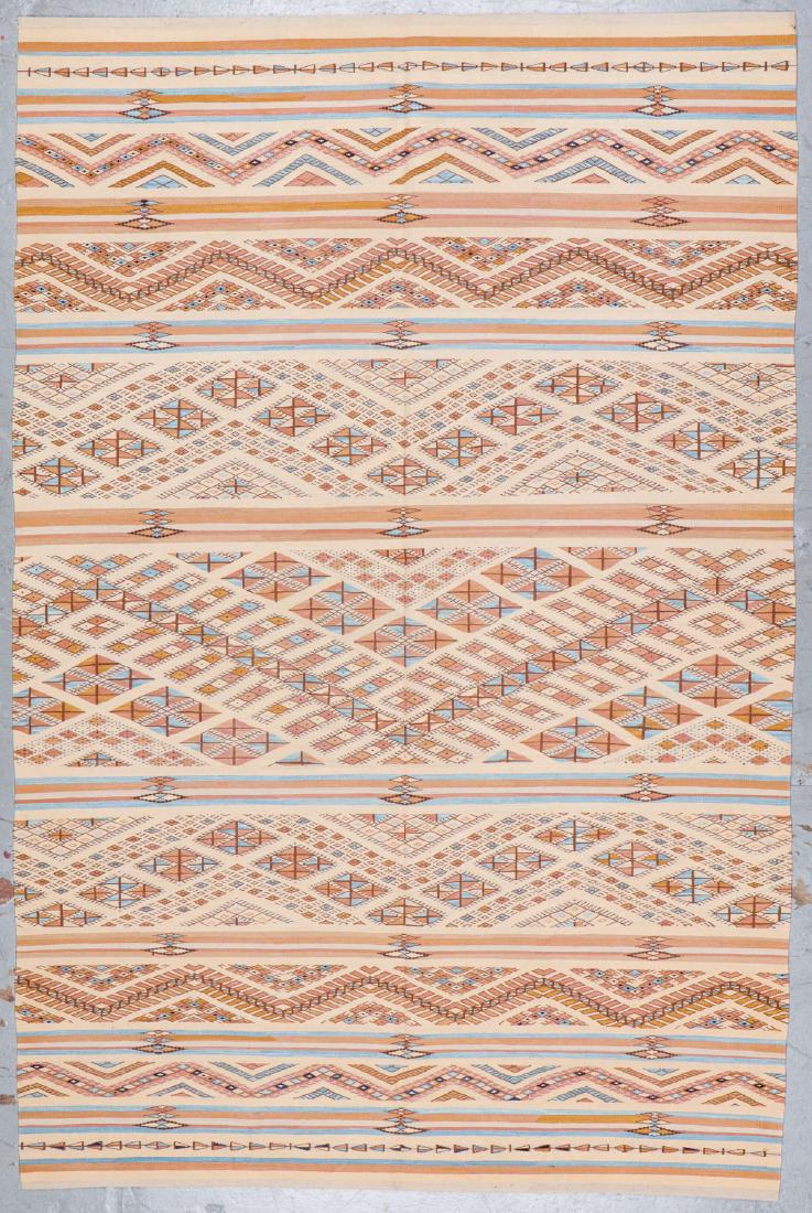 Caucasian Verneh Style Wool Kilim: 5'10'' x 8'10'': Caucasian Verneh Style Wool Kilim, hand-woven wool kilim, natural dyes: 5'10'' x 8'10'' (178 x 269 cm). 16 lbs. The Michaelian & Kohlberg Final Rug Liquidation Auction, Thursday, July 12, 10AM EST. Pu