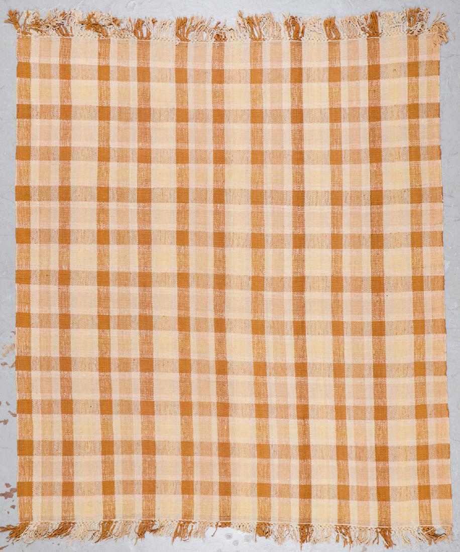 Tibetan Wool Kilim: 8'6'' x 9'7'': Tibetan Wool Kilim, hand-woven with naturally dyed hand-spun wool: 8'6'' x 9'7'' (259 x 292 cm). 34 lbs. The Michaelian & Kohlberg Final Rug Liquidation Auction, Thursday, July 12, 10AM EST. Public Ex