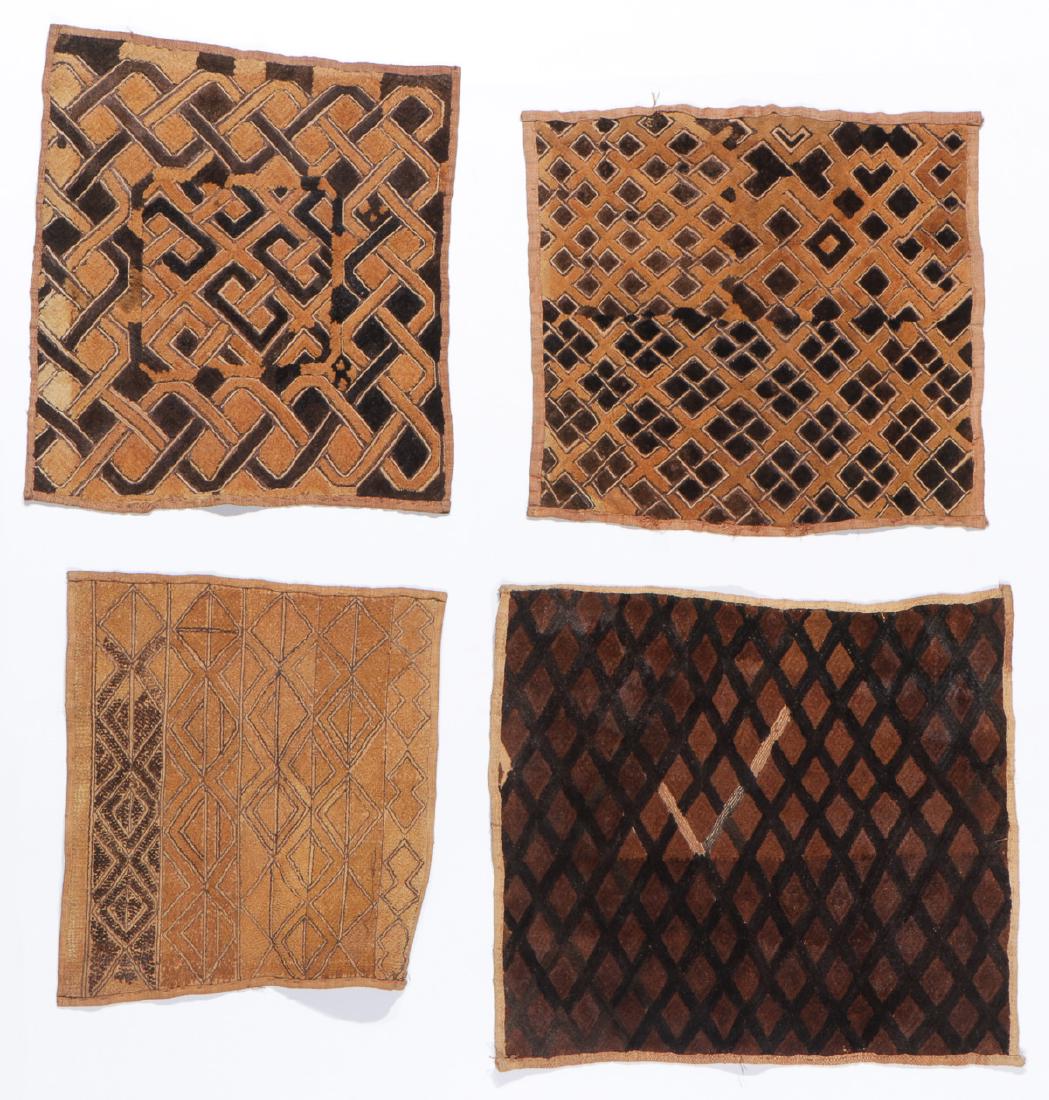 4 Kuba Shoowa Cloth Prestige Panels (1 of 8)