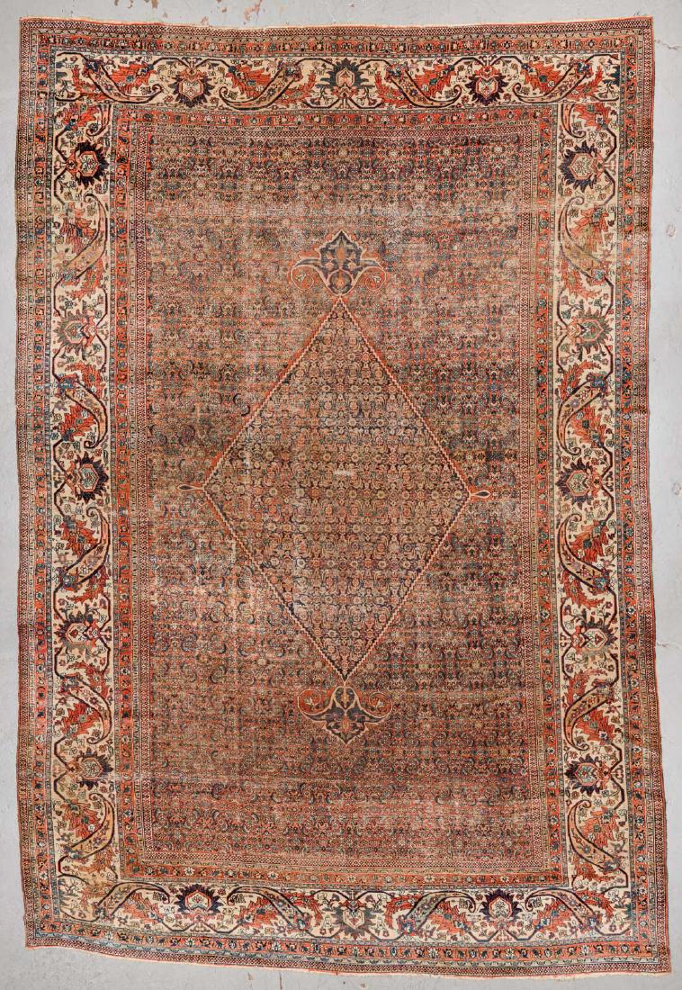 Antique Meshed Rug: 12'0'' x 17'11'' (1 of 6)