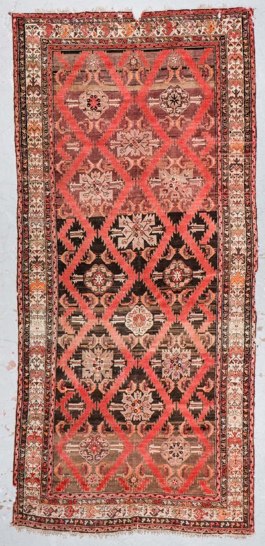 Antique Karabagh Rug: 5'6'' x 11'10'' (1 of 7)