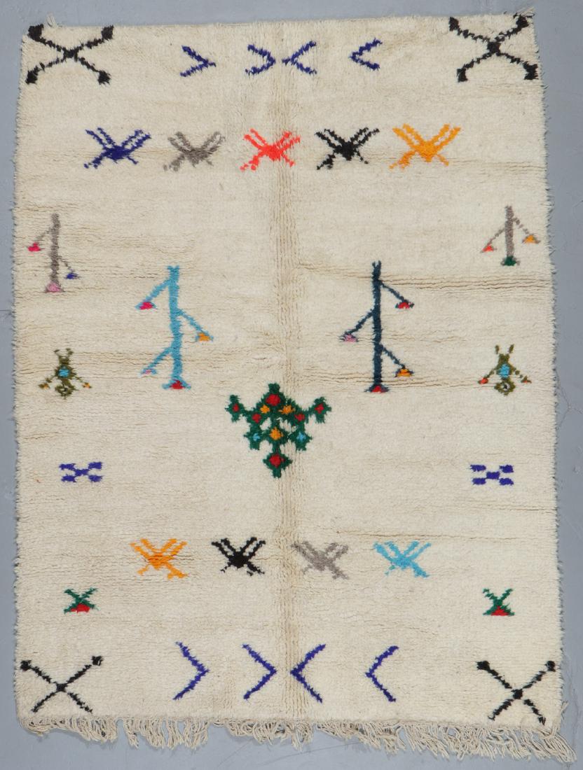 Modern Moroccan Rug: 5'6'' x 7'1'' (1 of 7)