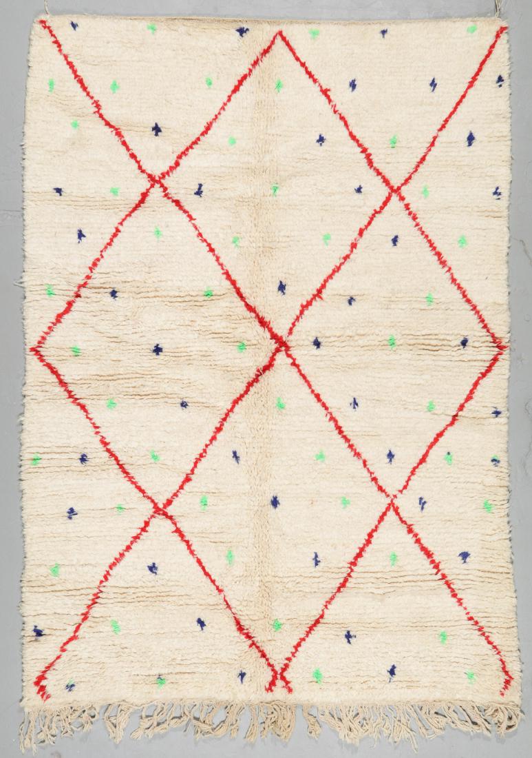 Modern Moroccan Rug: 5'2'' x 7'3'' (1 of 7)