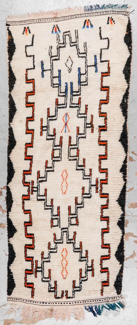 Vintage Moroccan Rug: 2'11'' x 7'0'' (1 of 7)