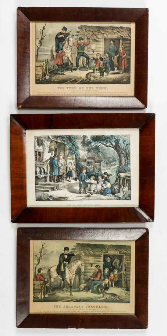 3 Currier & Ives Lithographs