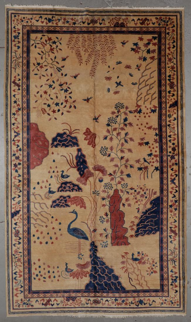 Art Deco Rug, China, Early 20th C: 9'2'' x 15'5'' (1 of 6)