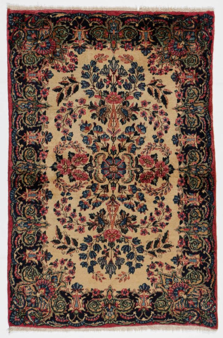 Antique Kerman Rug: 2'11'' x 4'5'' (1 of 7)