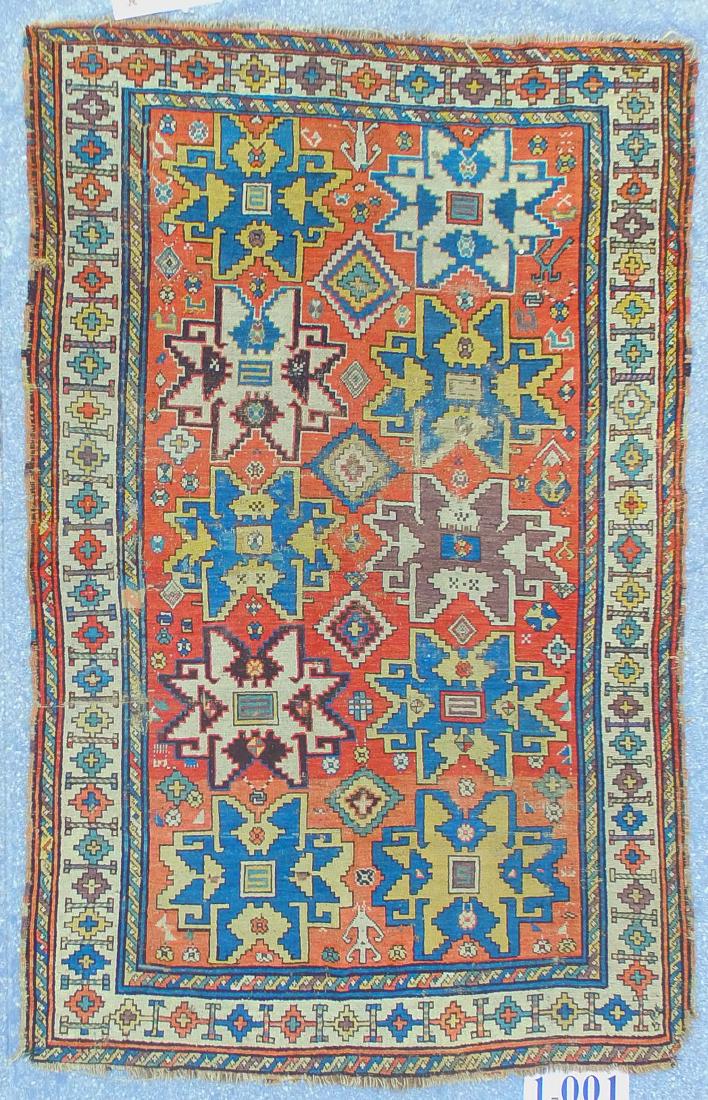 Antique Derbend Rug: 5'8'' x 8'11'' (1 of 8)