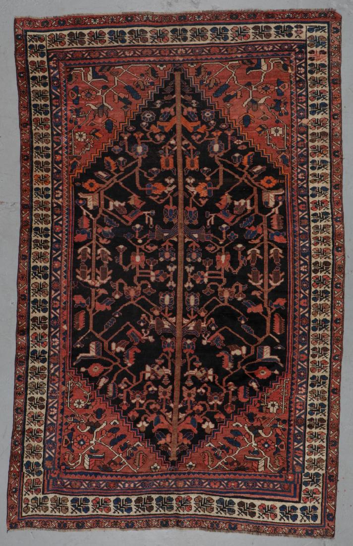 Antique West Persian Kurd Rug: 6'4'' x 10'2'' (1 of 7)