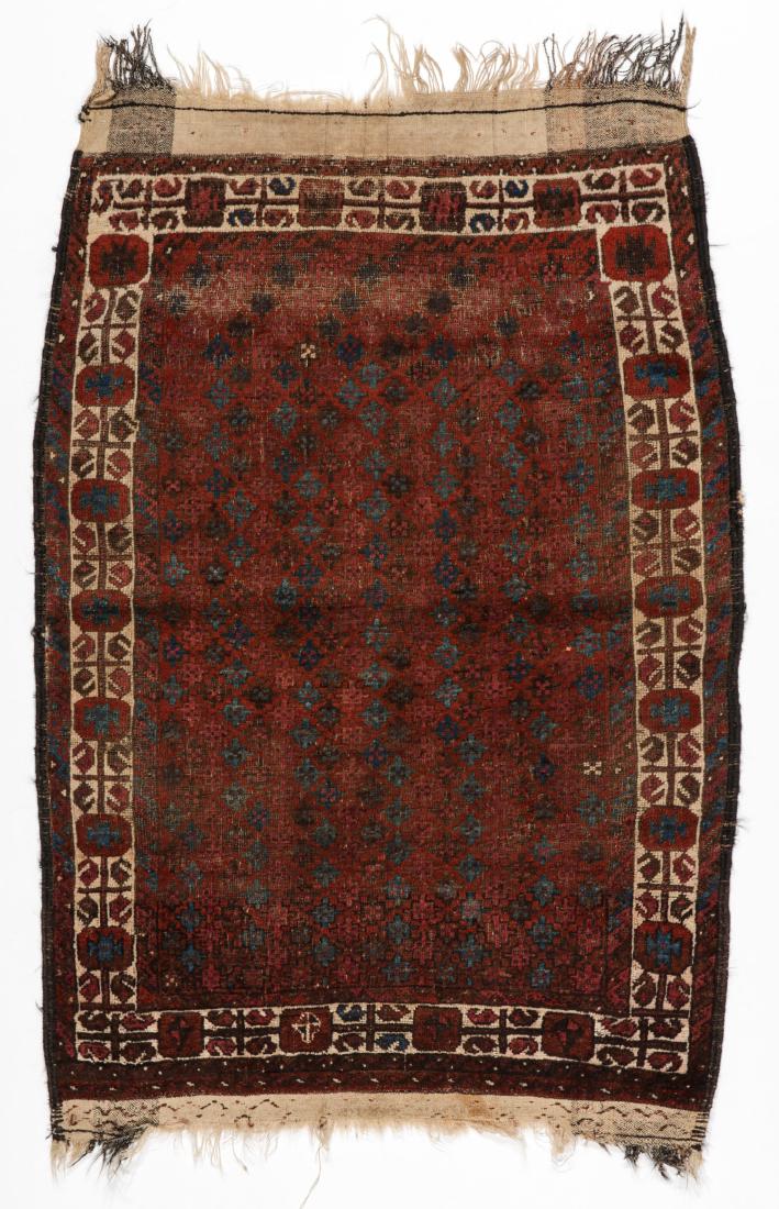 Antique Beluch Rug: 3'5'' x 5'2'' (1 of 6)