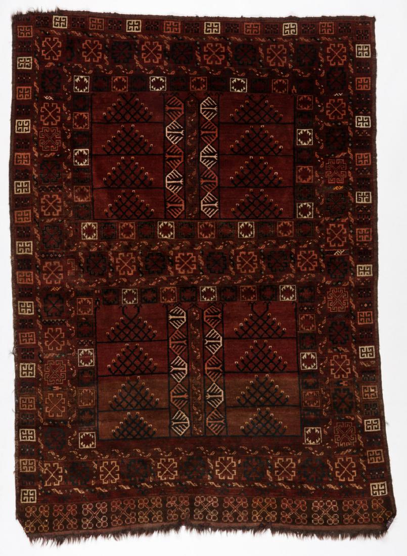 Antique Ersari Ensi Rug: 5'3'' x 7'4'' (1 of 7)