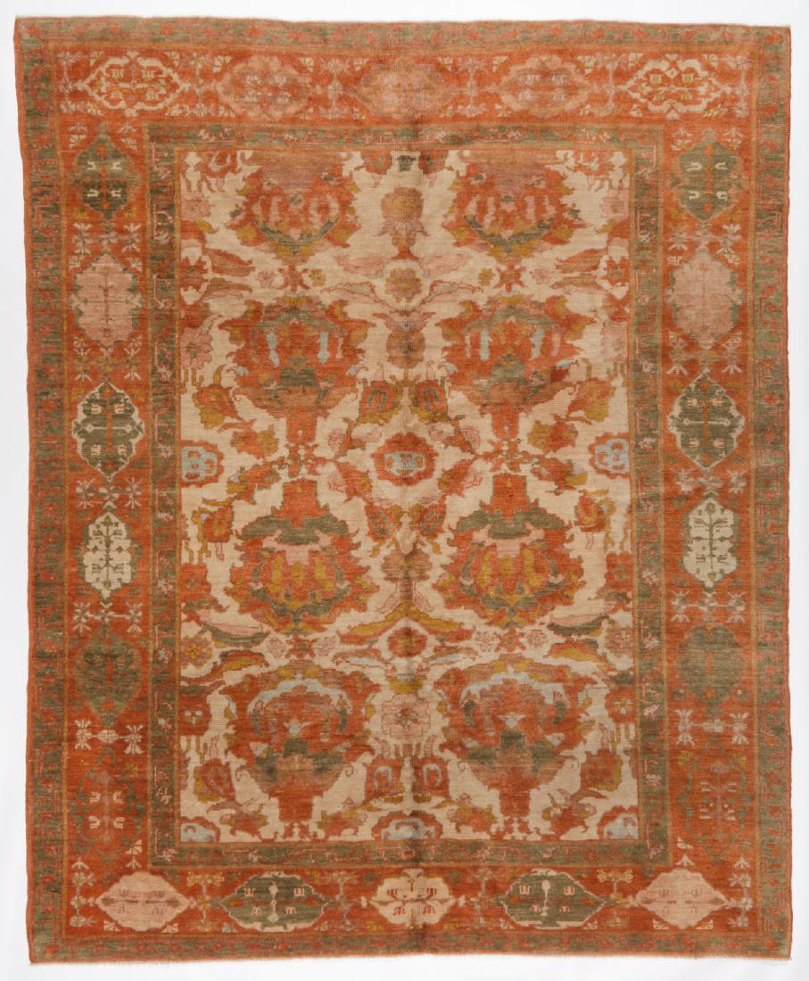 Vintage Oushak Rug: 7'8'' x 9'5'' (1 of 7)