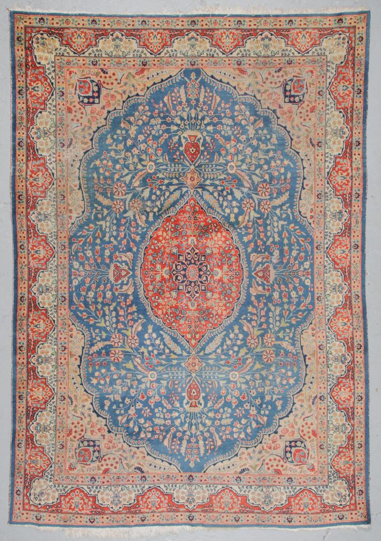 Semi-Antique Tabriz Rug, Persia: 7'11'' x 11'7'' (1 of 6)