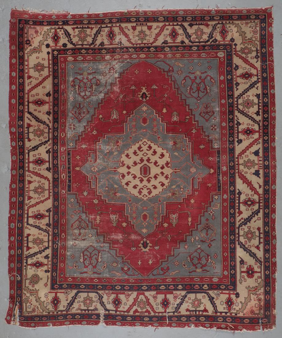 Antique Isparta Serapi Rug: 9'11'' x 11'10'' (1 of 7)