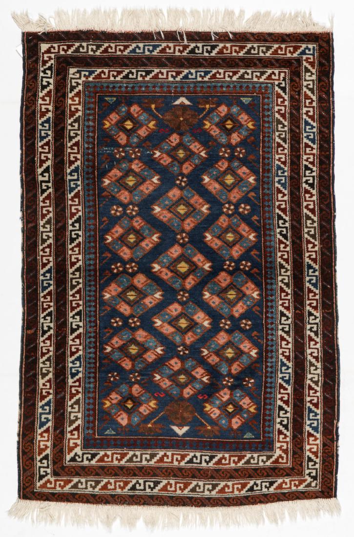 Antique Kuba Rug: 2'10'' x 4'5'' (1 of 7)