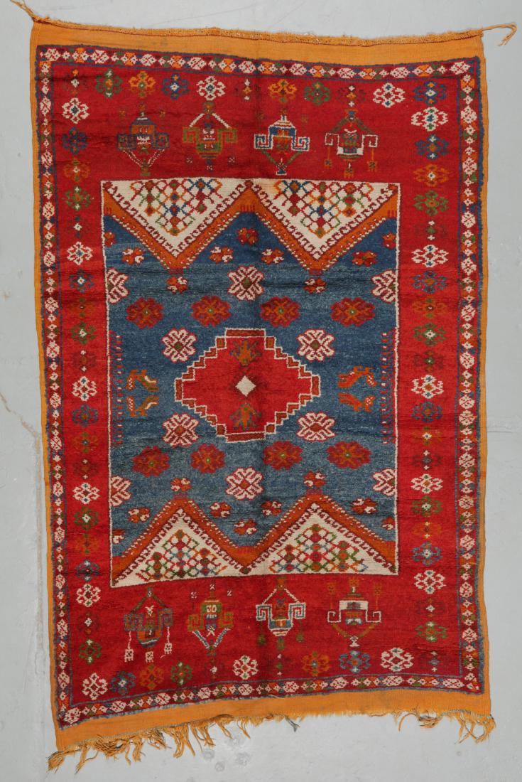 Vintage Moroccan Rug: 5'0'' x 7'6'' (1 of 7)