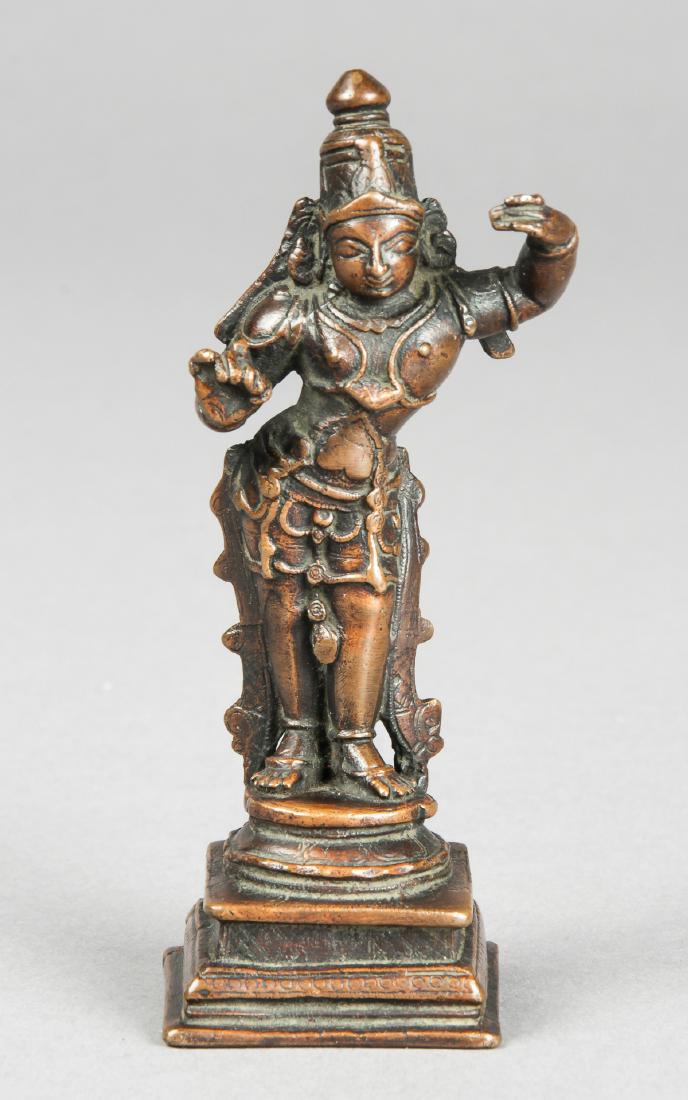 Bronze Statue of Ram, 19th c (1 of 3)