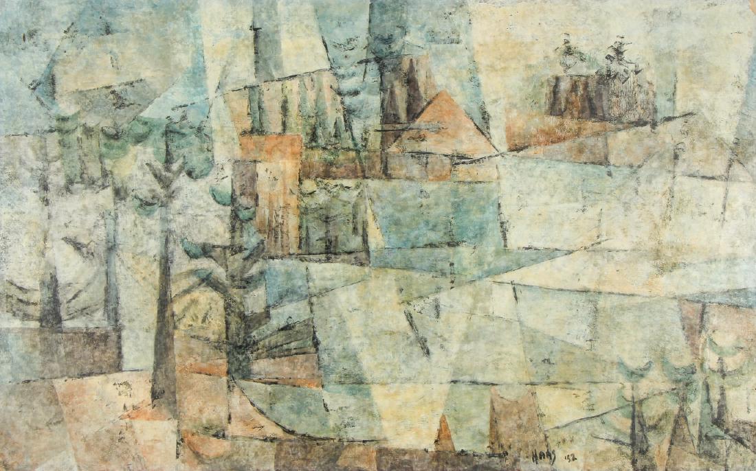 Hildegarde Haas (1926-2002) "Fog Illusions", 1952 (1 of 4)