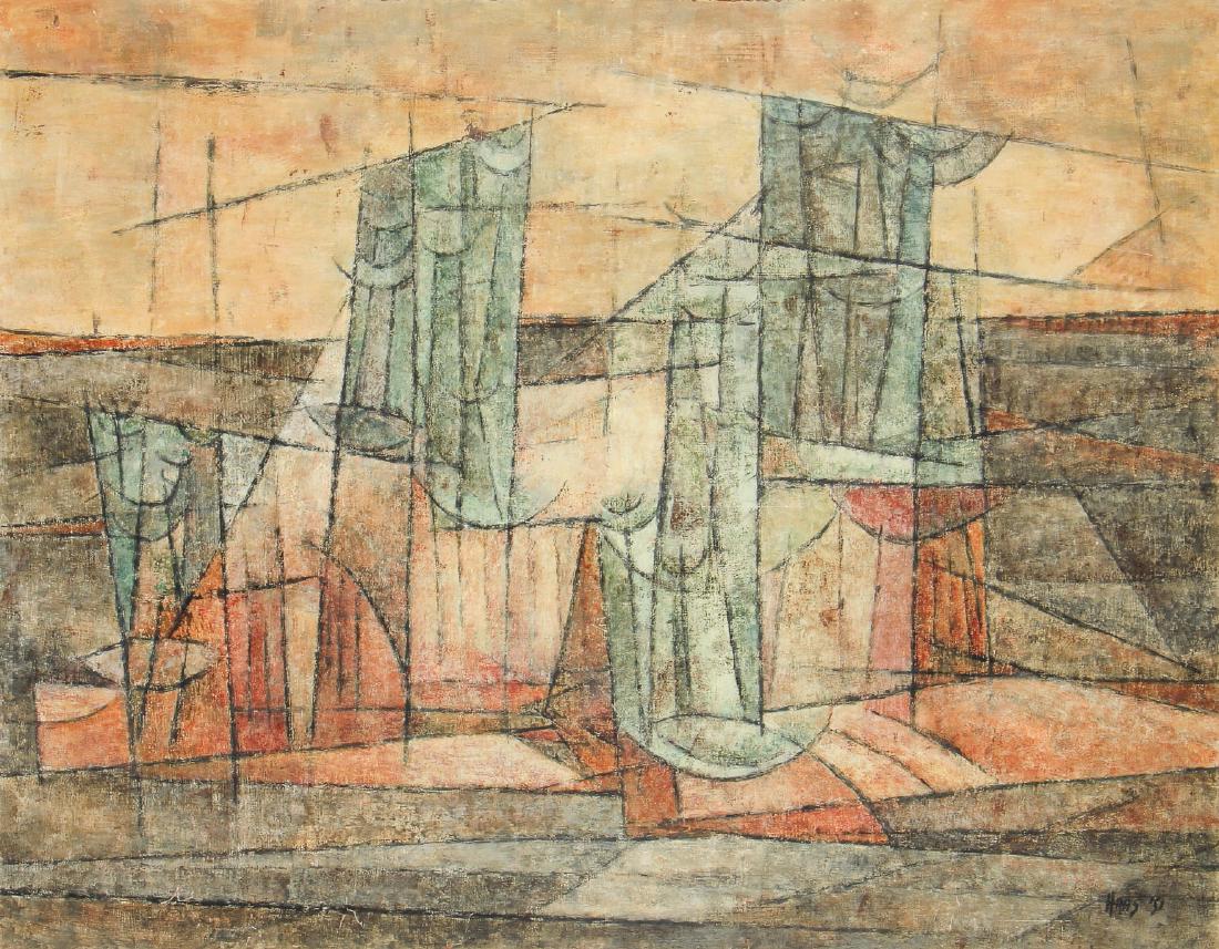 Hildegarde Haas (1926-2002) "The Island", 1951 (1 of 4)