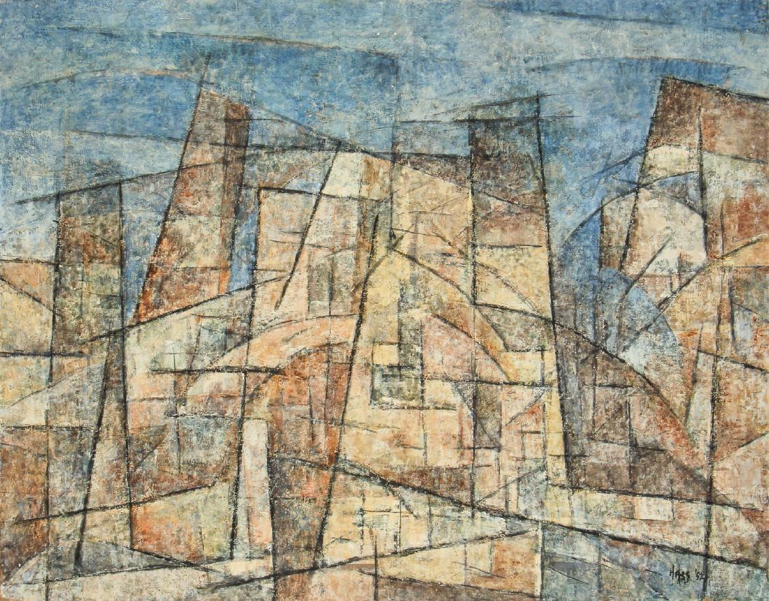 Hildegarde Haas (1926-2002) "Mountain Paths", 1952 (1 of 5)