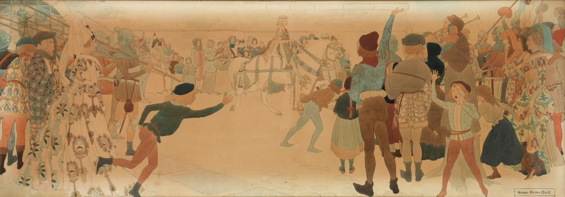 George Reiter Brill (1867-1918) "Once Upon a Time" (1 of 6)