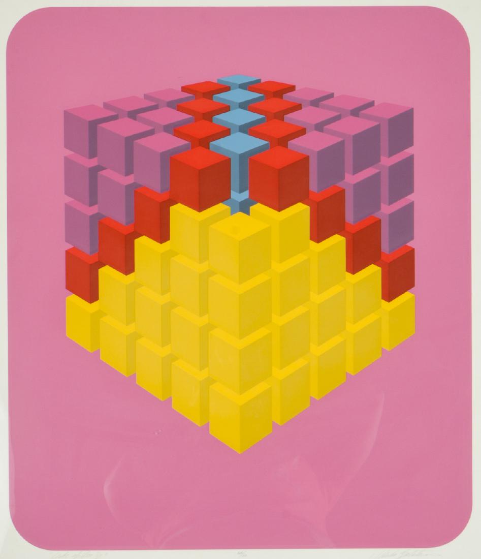 Marko Spalatin (American, 1945) "Cube Cluster VI" (1 of 6)