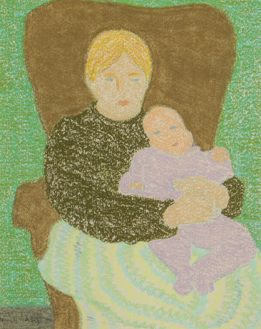 March Avery (20th c.) Mother and Child (1 of 5)