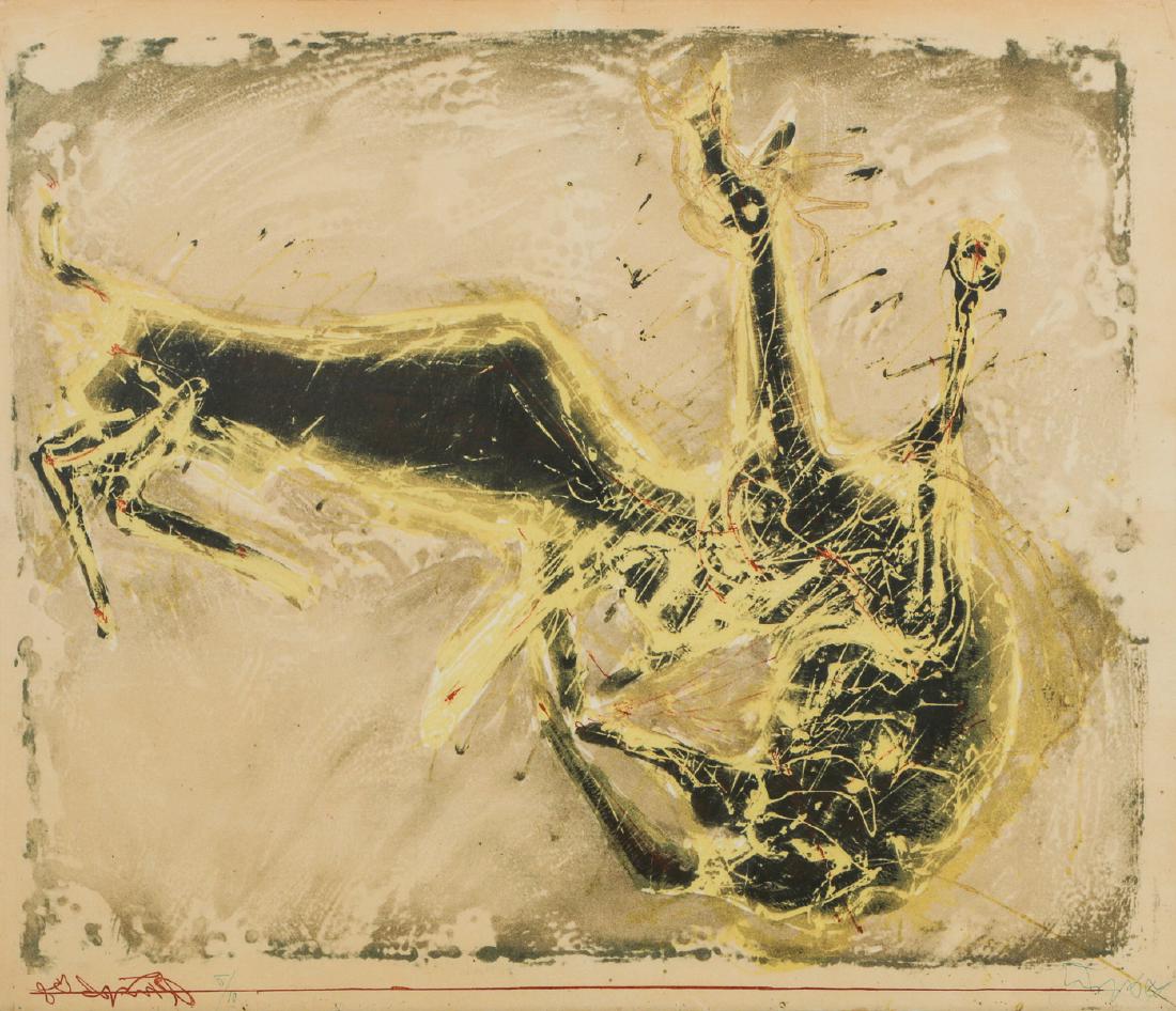 European School (Possibly German, 20th c.) Lithograph (1 of 5)