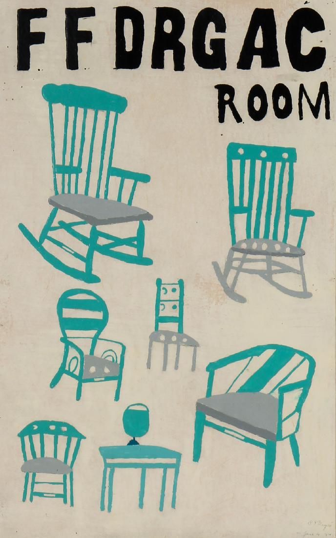 Uncle Pete Drgac (1883-1976) "Room" (1 of 4)