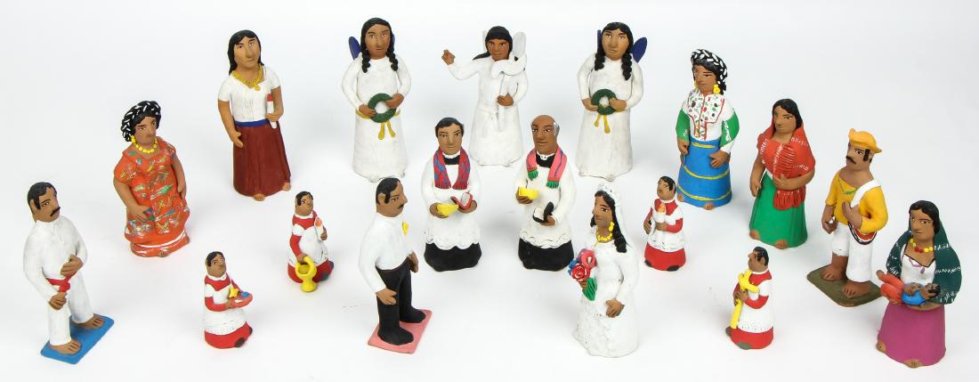 Josefina Aguilar (Mexican/Oaxaca, 20th c.) "Wedding (1 of 6)