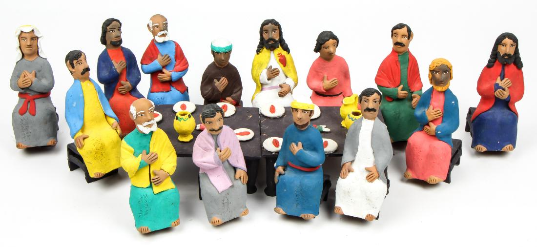 Josefina Aguilar (Mexican/Oaxaca, 20th c.) "Last (1 of 7)