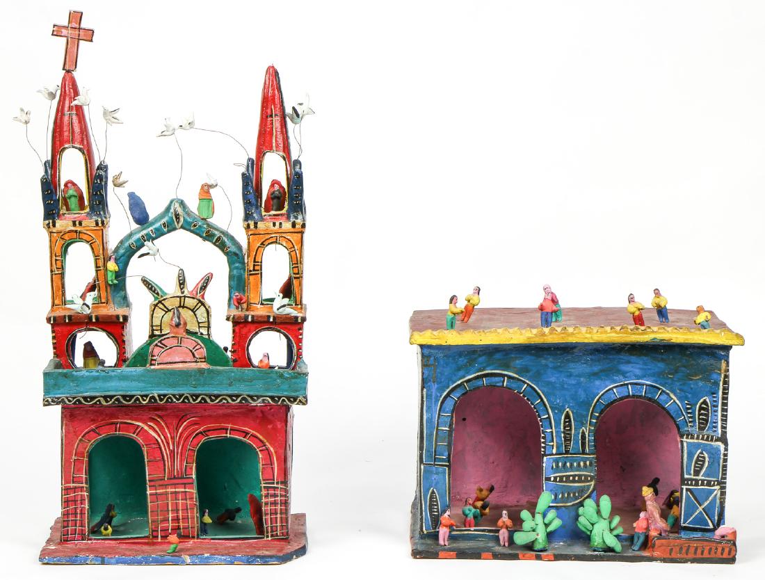 Candelario Medrano (Mexican, 1918-1986) 2 Sculptures (1 of 8)