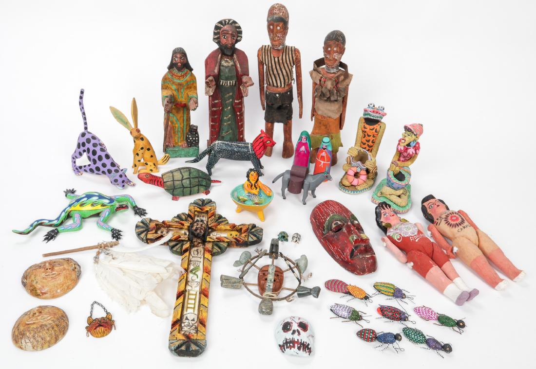 A Collection of Ethnographic Objects from Various (1 of 4)