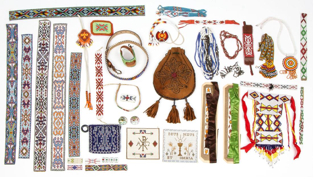 Mixed Lot of Native American & Ethnographic Beaded (1 of 7)