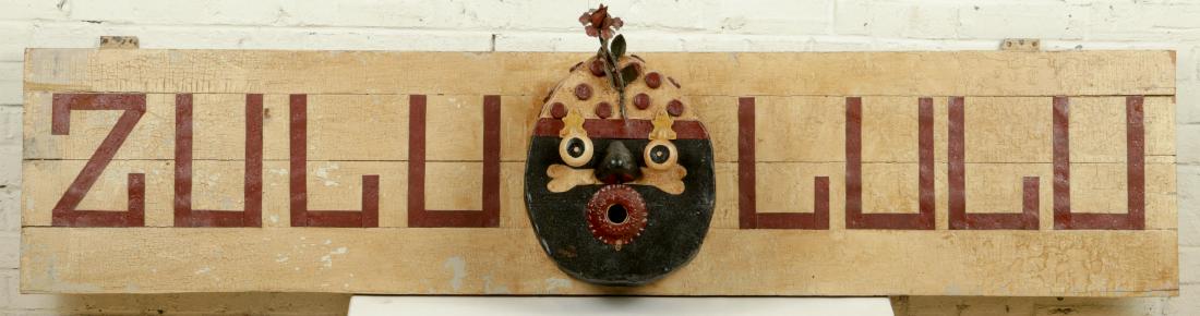 Elwood Graham James (1890-1960) Zulu Lulu Folk Art (1 of 5)